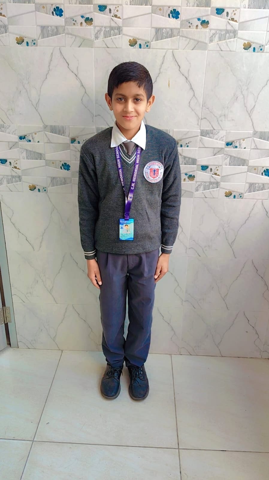 School uniform for Monday to Thursday - Regular uniform with shirt and pant/skirt